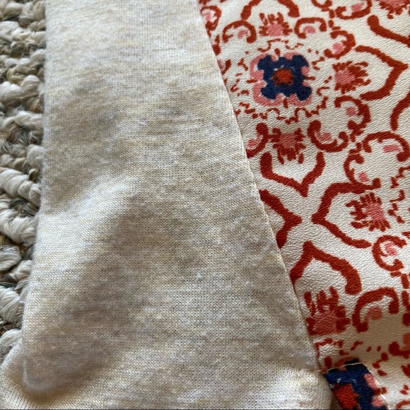 Xhilaration Mixed Material SS Shirt Large - Picture 8 of 8